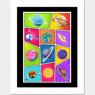 Pop Planets Posters and Art